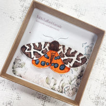 Load image into Gallery viewer, Butterfly / moth hair clip - Vikki Lafford Garside
