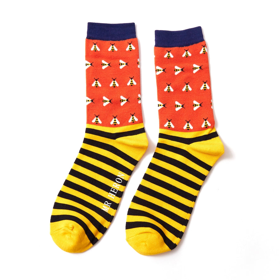 Bamboo Socks - Mr Heron / Mr Sparrow
