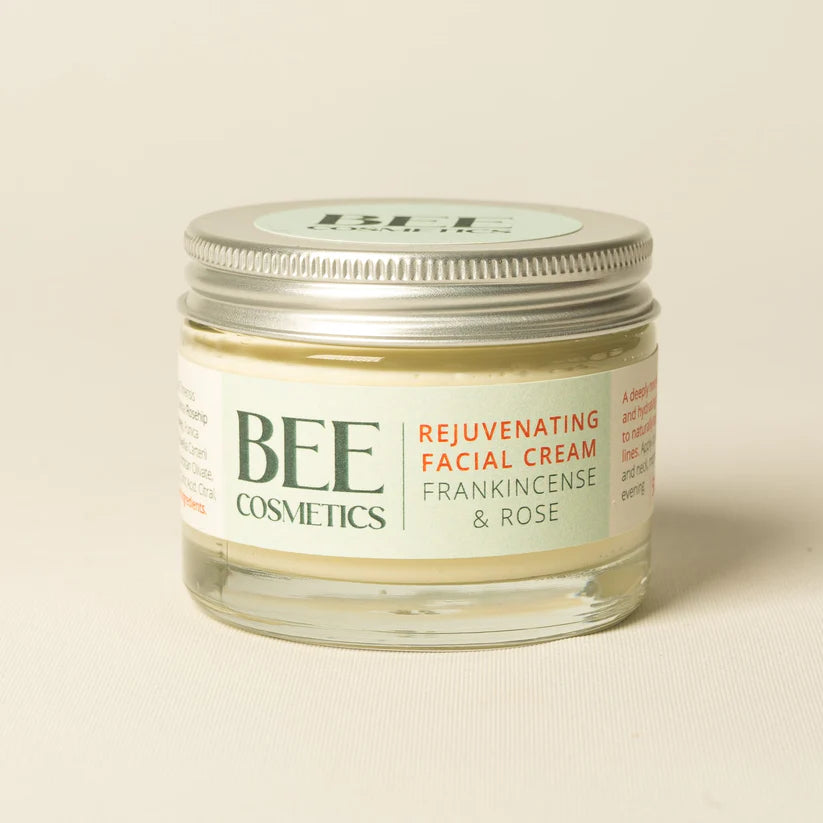 Frankincense & Rose Rejuvenating Facial Cream - Bee Cosmetics