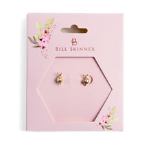 Load image into Gallery viewer, Snail Studs - Bill Skinner Studio
