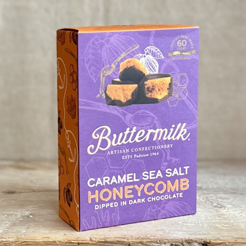 Buttermilk Dark Chocolate Coated Caramel Sea Salt Honeycomb