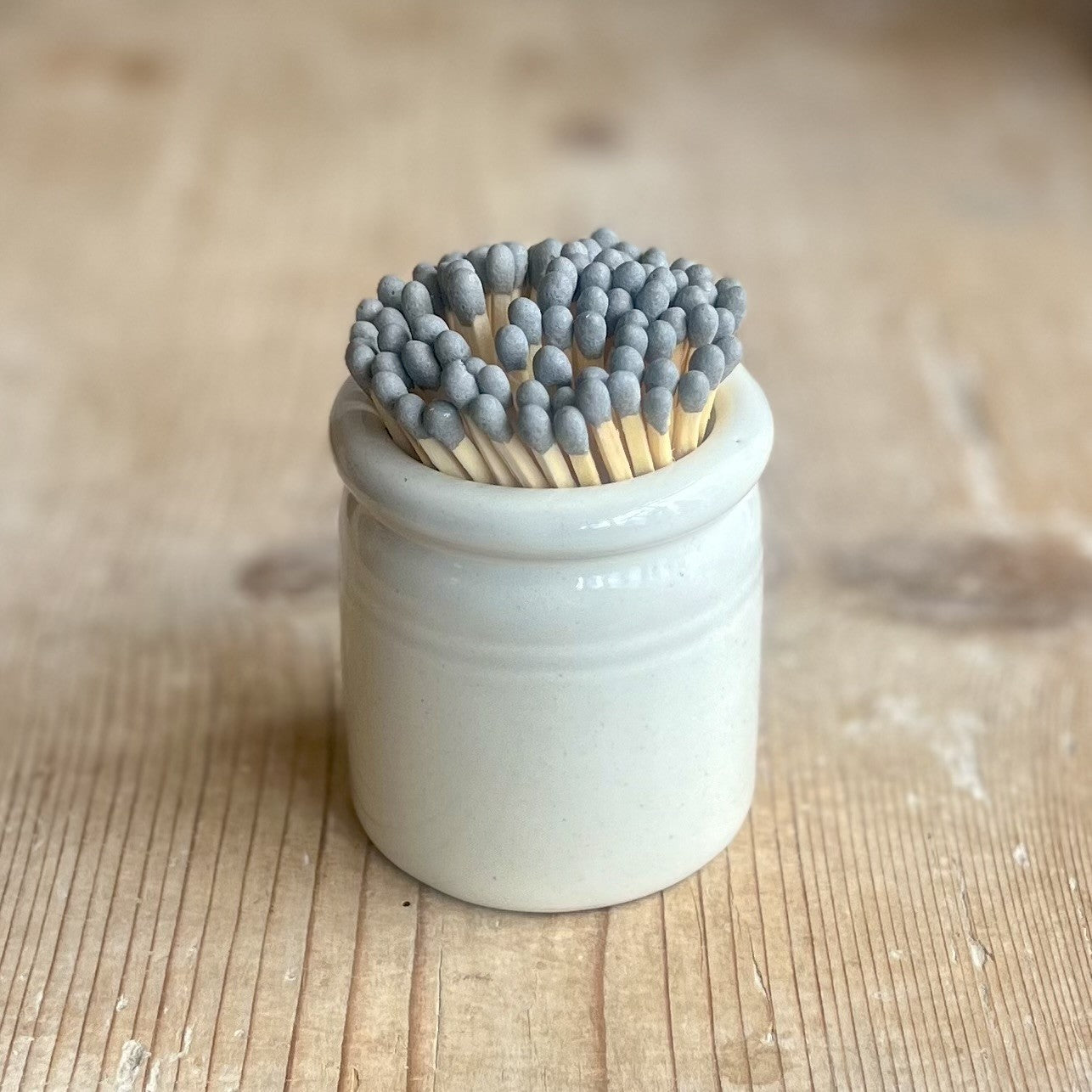 Handmade Stoneware Pot / Match Striker