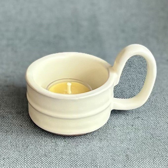Stoneware Candle Cup