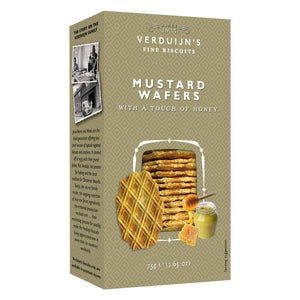 Honey Mustard Wafer Crackers - Verduijn's Fine Biscuits