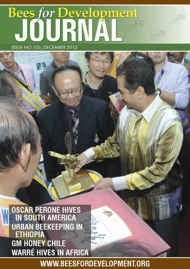 Bees for Development Journal Edition 105, December 2012 (Digital Download PDF)