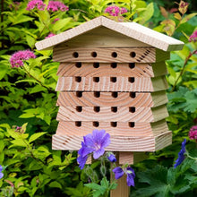 Load image into Gallery viewer, Interactive solitary bee hotel - Wildlife World
