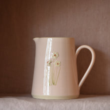 Load image into Gallery viewer, Hogben Pottery Jug - Narcissi
