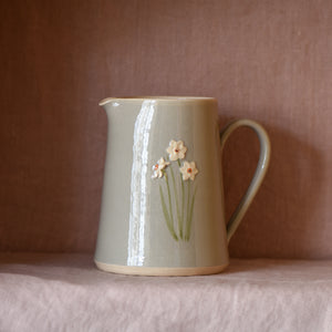 Hogben Pottery Jug - Narcissi