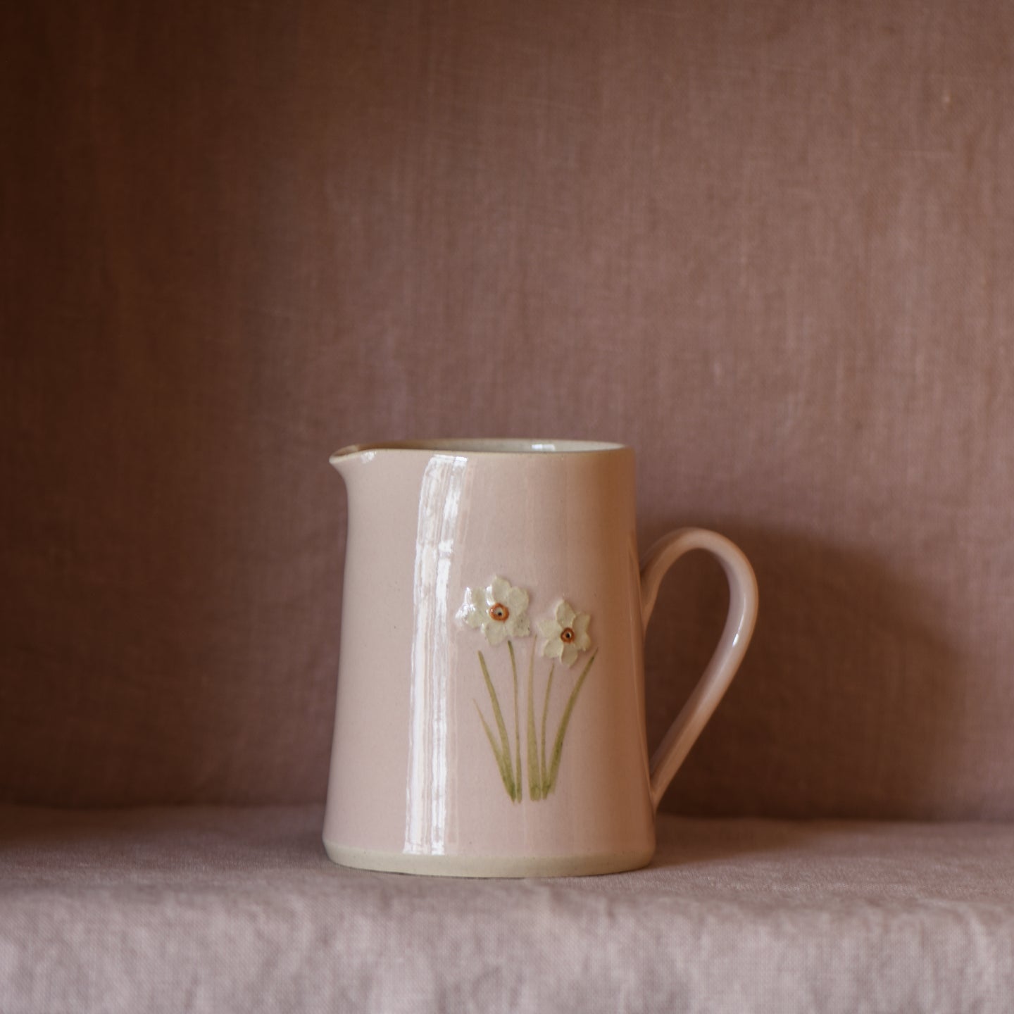 Hogben Pottery Jug - Narcissi