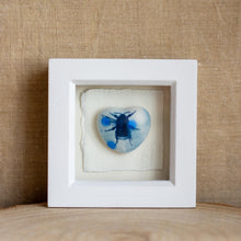 Load image into Gallery viewer, Framed ceramic heart - Clare Mahoney Ceramics
