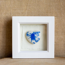 Load image into Gallery viewer, Framed ceramic heart - Clare Mahoney Ceramics
