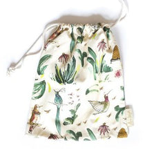 Load image into Gallery viewer, Garden Party Small Drawstring Bag - Anna Wright
