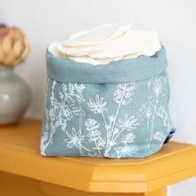 Load image into Gallery viewer, Linen storage pot - Helen Round
