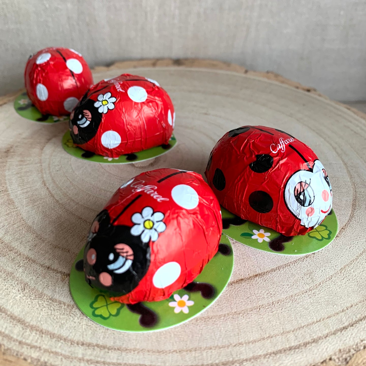 Milk chocolate ladybirds - Caffarel