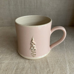 Hogben Pottery mug - foxglove