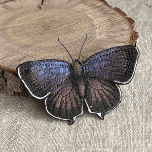 Butterfly / Moth Brooch - Vikki Lafford Garside