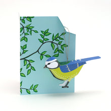 Load image into Gallery viewer, Bird cards / hanging decorations - Faye Stevens
