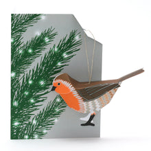 Load image into Gallery viewer, Bird cards / hanging decorations - Faye Stevens
