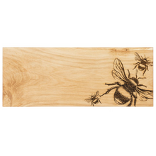 Load image into Gallery viewer, Bee large oak serving board
