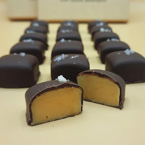 Honey & sea salt caramels - B Chocolates