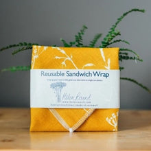 Load image into Gallery viewer, Reusable sandwich wrap - Helen Round
