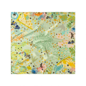 Bee in bloom silk scarf - Alex Monroe & Heti's Colours