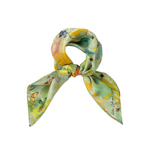 Bee in bloom silk scarf - Alex Monroe & Heti's Colours