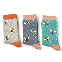 Load image into Gallery viewer, Bamboo Socks Box (3 pairs) - Miss Sparrow
