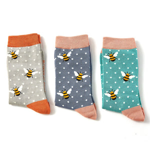 Bamboo Socks Box (3 pairs) - Miss Sparrow