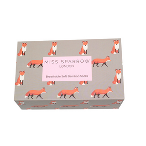 Bamboo Socks Box (3 pairs) - Miss Sparrow