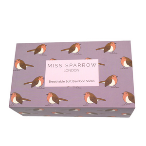 Bamboo Socks Box (3 pairs) - Miss Sparrow