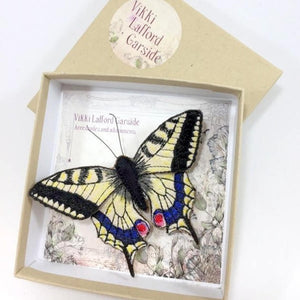 Butterfly / Moth Brooch - Vikki Lafford Garside