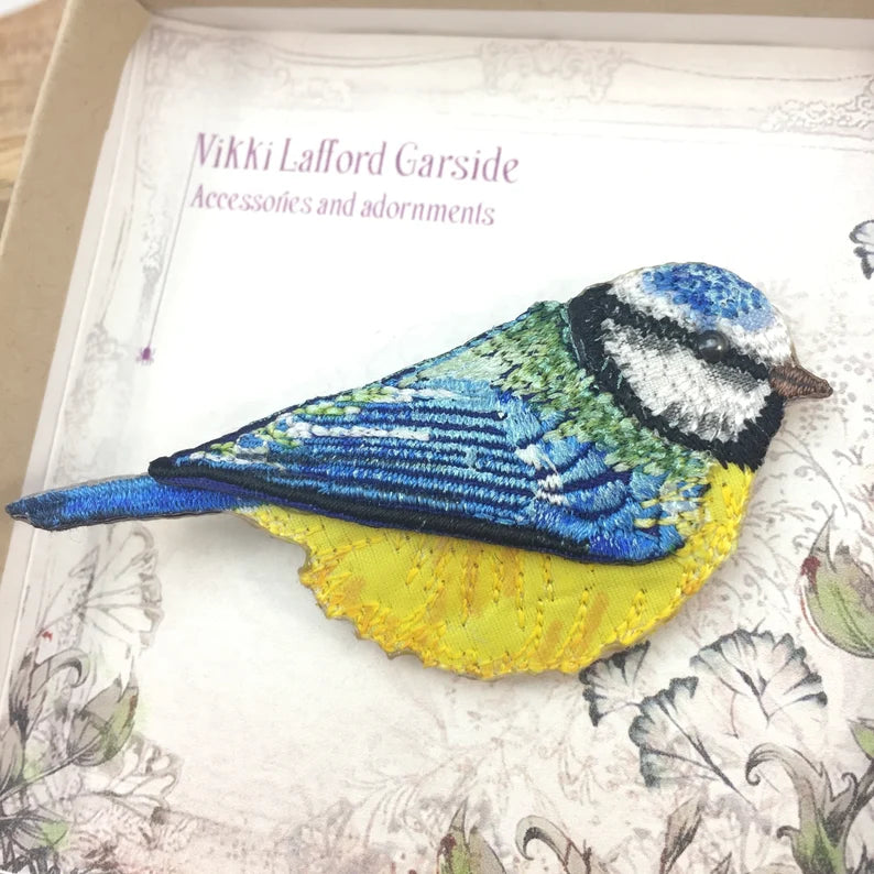 Bird brooch - Vikki Lafford Garside