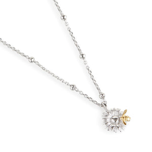 Daisy and Bumble Bee Pendant - Bill Skinner Studio