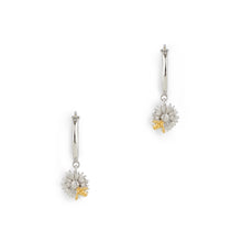 Load image into Gallery viewer, Daisy &amp; Bumble Bee Drop Earrings - Bill Skinner Studio
