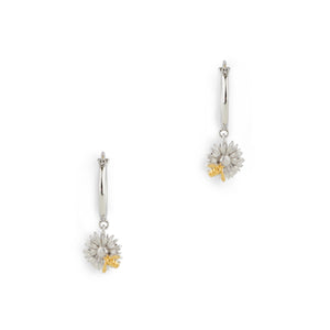 Daisy & Bumble Bee Drop Earrings - Bill Skinner Studio