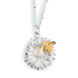 Daisy and Bumble Bee Pendant - Bill Skinner Studio