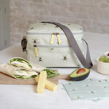 Load image into Gallery viewer, Bees Oilcloth Lunch Bag - Sophie Allport
