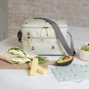 Bees Oilcloth Lunch Bag - Sophie Allport